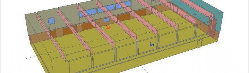 Raumakustik Simulation 3d Model Sporthalle DIN 18041 Akustiker Berlin Brandenburg